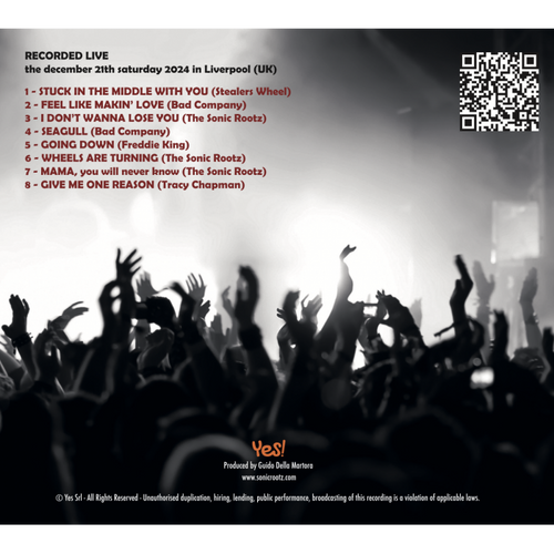 CD - The Sonic Rootz - Feel Like Makin' LIVE -  Album Compact Disc
